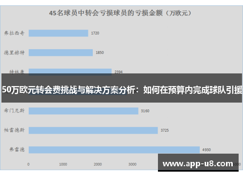 50万欧元转会费挑战与解决方案分析：如何在预算内完成球队引援